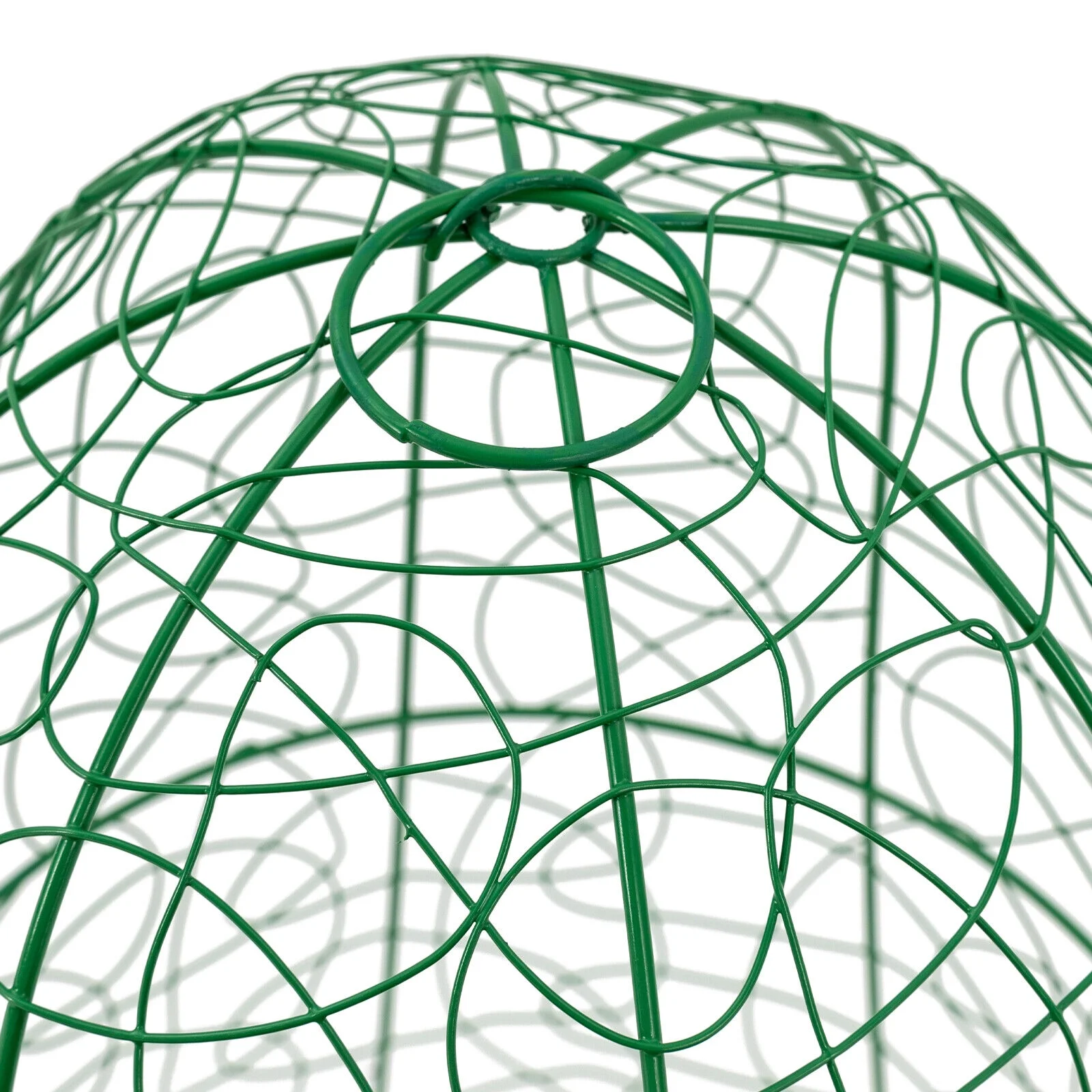 20PCS Garden Chicken Wire Cloche Plant Protector and Cover Iron Black/Green 12.99"H×15.75"