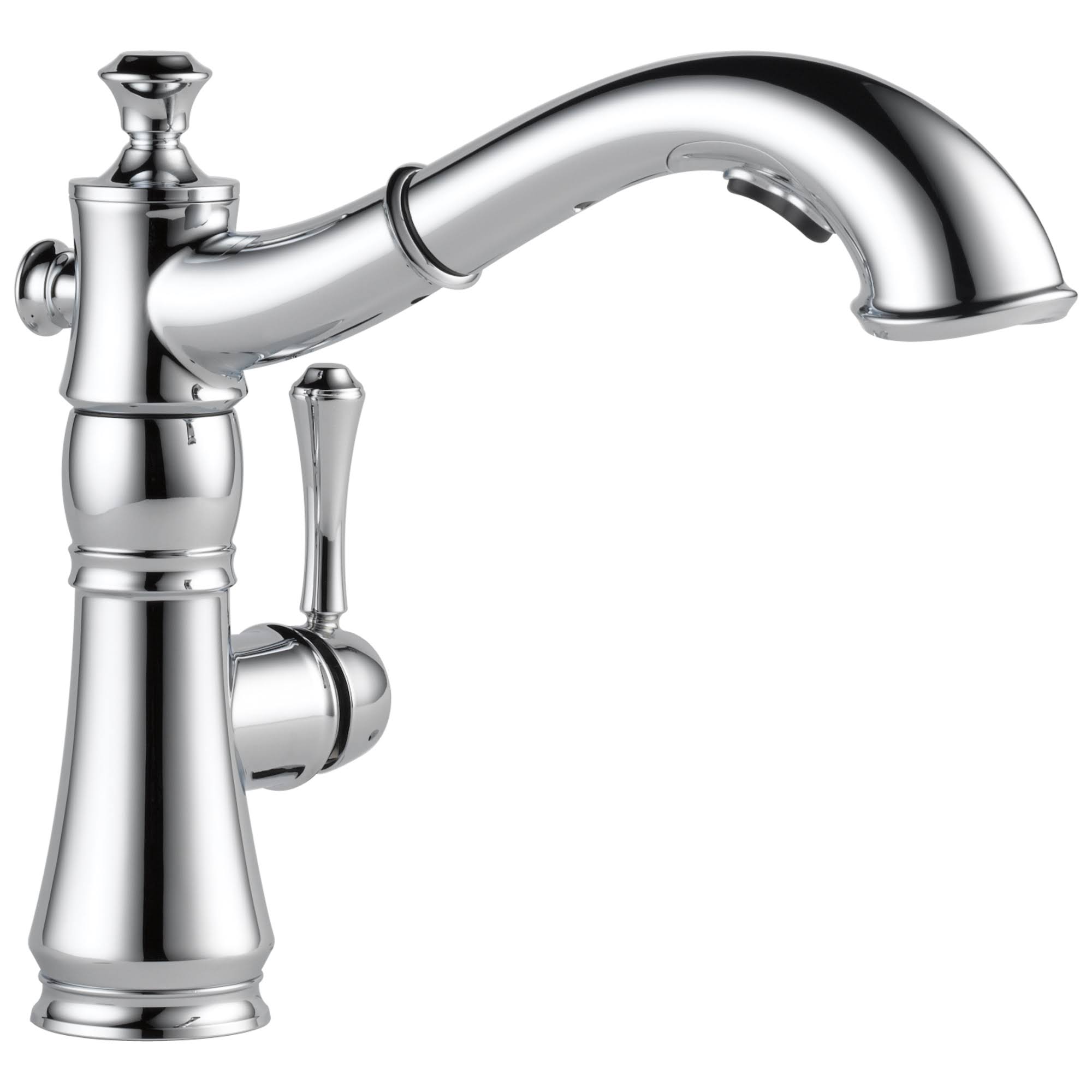 Delta 4197-DST Cassidy Chrome Single Handle Pull-Out Kitchen Faucet