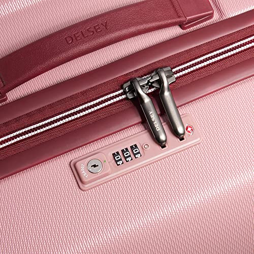 DELSEY PARIS Chatelet Air 2.0 Hardside Luggage with Spinner Wheels, Angora, Checked-Large 28 Inch