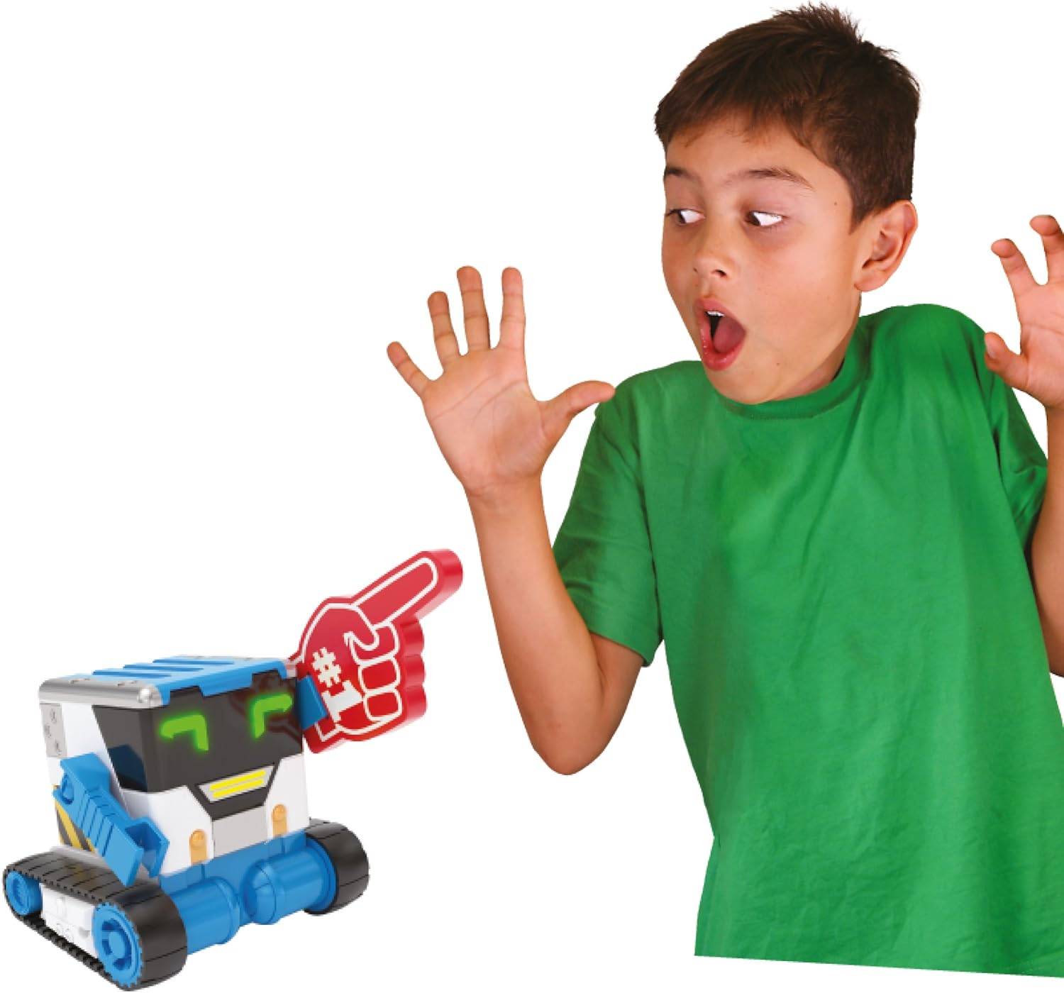 Really RAD Robots MiBRO - Interactive Remote Control Robot with Accessories, 50+ Functions & Sounds - Your Personal Prank Bot | Plays, Talks, and Pranks