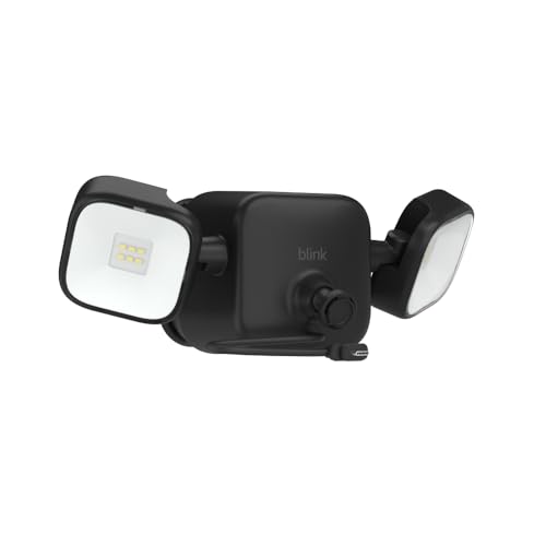 Blink Outdoor 4 Floodlight Camera (newest model), Wire-free smart security camera, 700 lumens, two-year battery life, HD live view, enhanced motion detection, Works with Alexa- 1 camera system