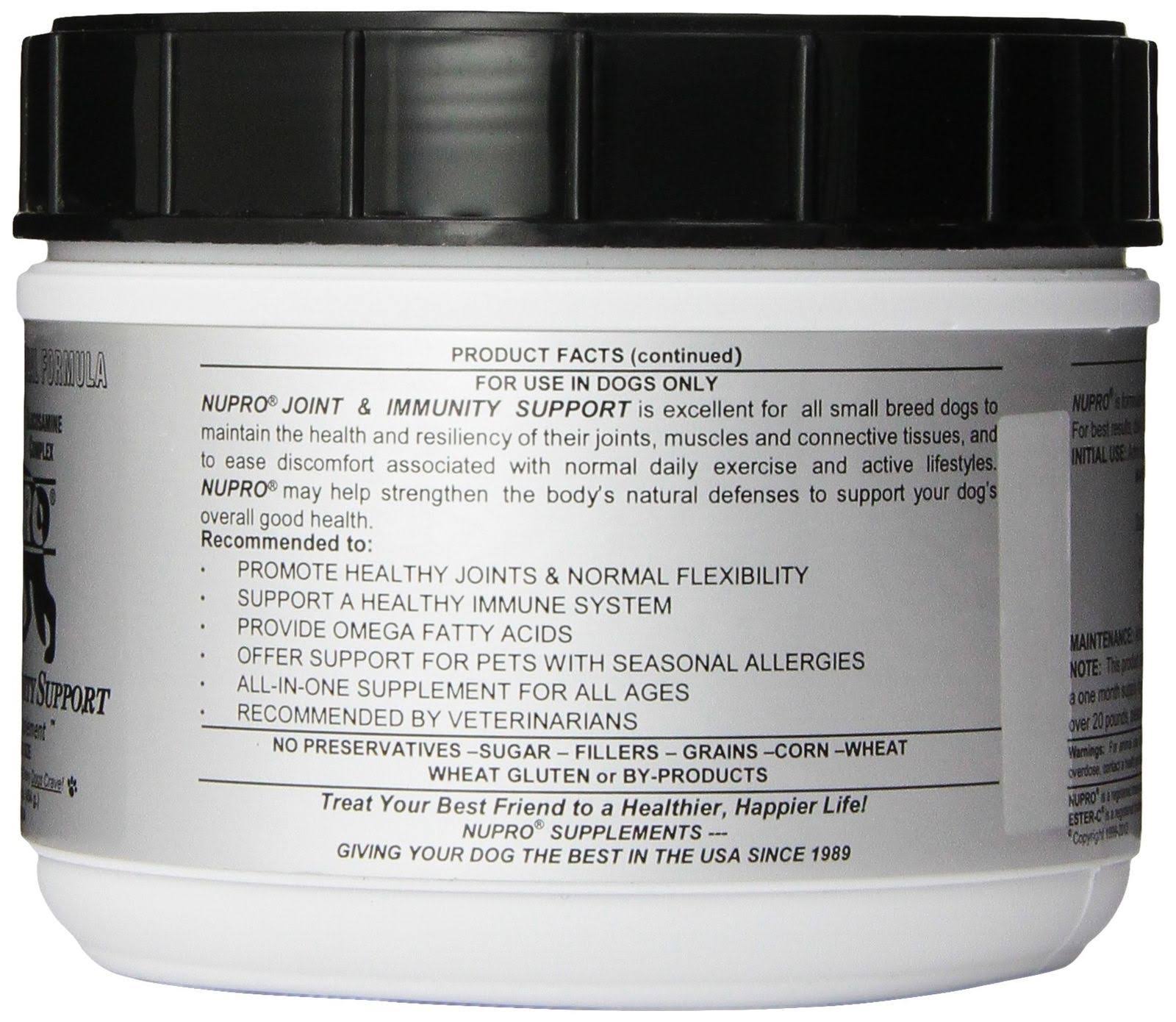 Nupro Joint u0026 Immunity Support - 20 lb