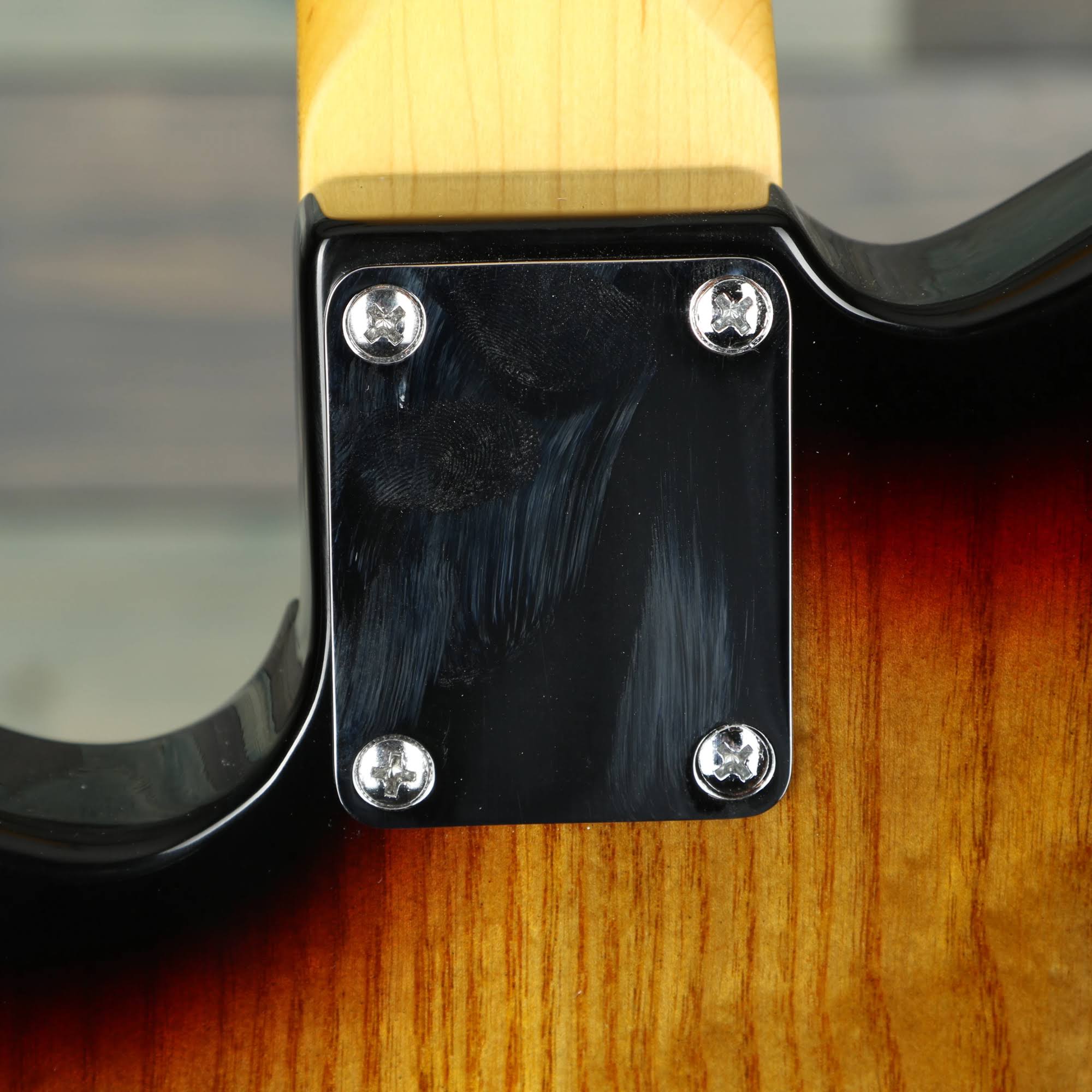 Gu0026L Tribute ASAT Classic Bluesboy Semi-Hollow - 3-Tone Sunburst