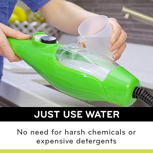H2O Mop X5 All-Purpose Hand Held Steam Cleaner for Home Use, Floor Cleaner, Grout cleaner, Hand Held steamer and Upholstery cleaner,Ideal for hardwood, tiles, grout, floor, upholstery, carpet