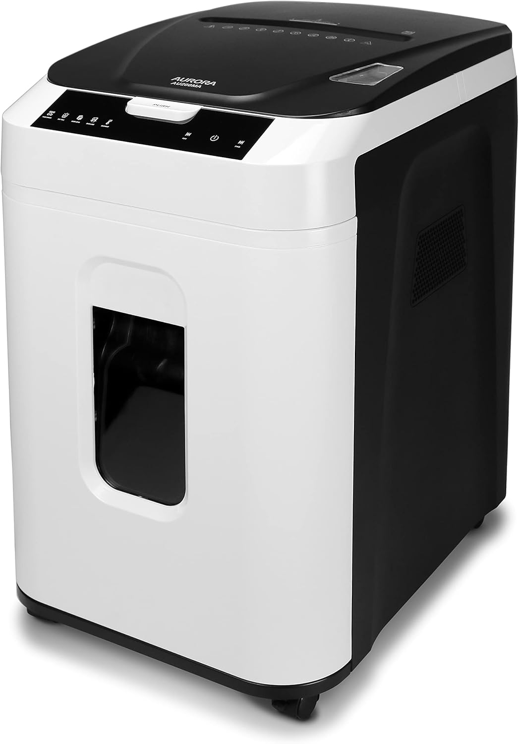 Aurora 120-Sheet Auto Feed High Security Micro-Cut Paper Shredder / 30 Minutes