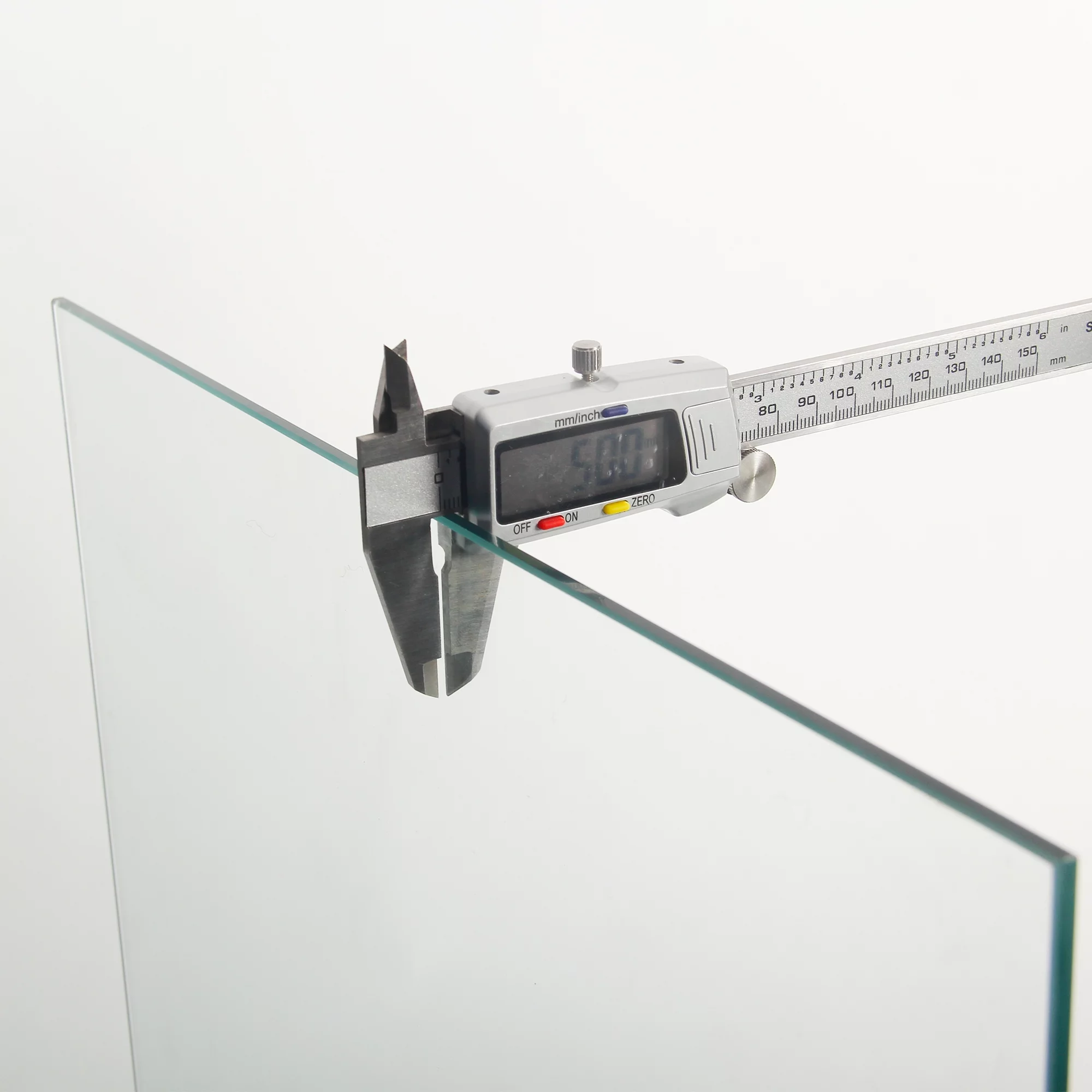 5-Shelf Glass Display Cabinet, Display Cabinet with Two Door, Fast Installation, Floor Standing Curio Cabinets Bookshelf Display Case for Living Room Bedroom, Trophy Case with Handle&Lock, White
