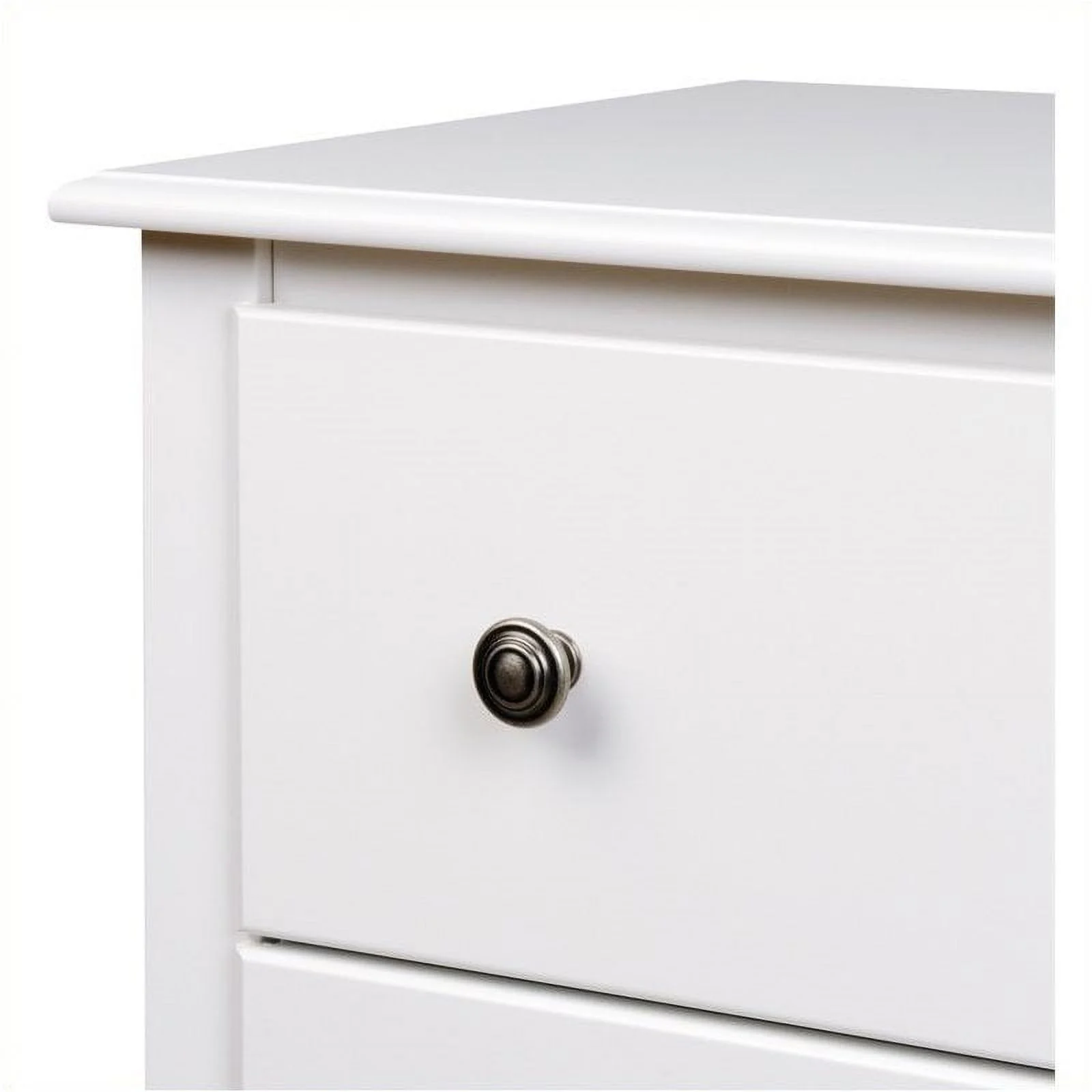 Pemberly Row Modern Engineered Wood TV Wardrobe Armoire in White
