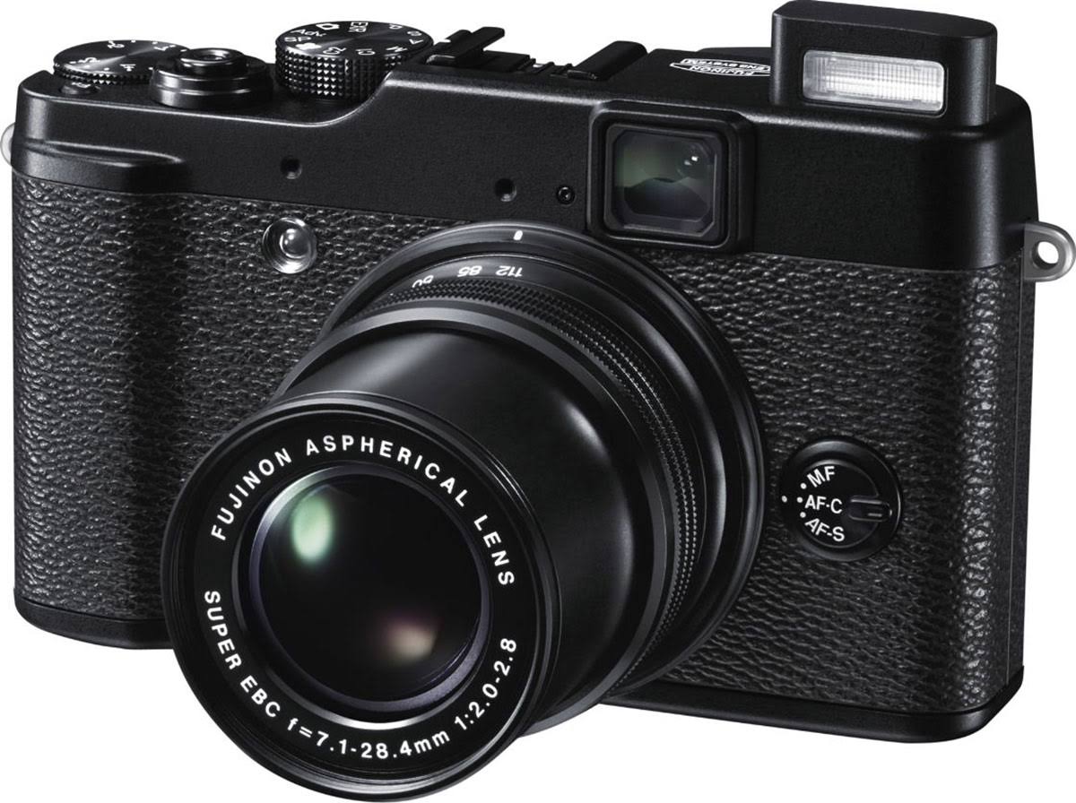 Fujifilm X Series X10 12.0 MP Compact Digital Camera - 1080p - Black