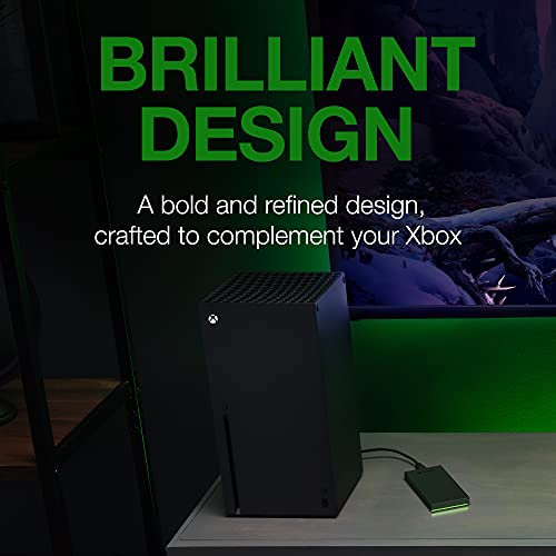 Seagate Game Drive voor Xbox 5TB, Externe harde schijf, USB 3.2 Gen 1, Xbox-gecertificeerd, RGB-ledverlichting, Wit, Data Rescue Service (STKX5000100)