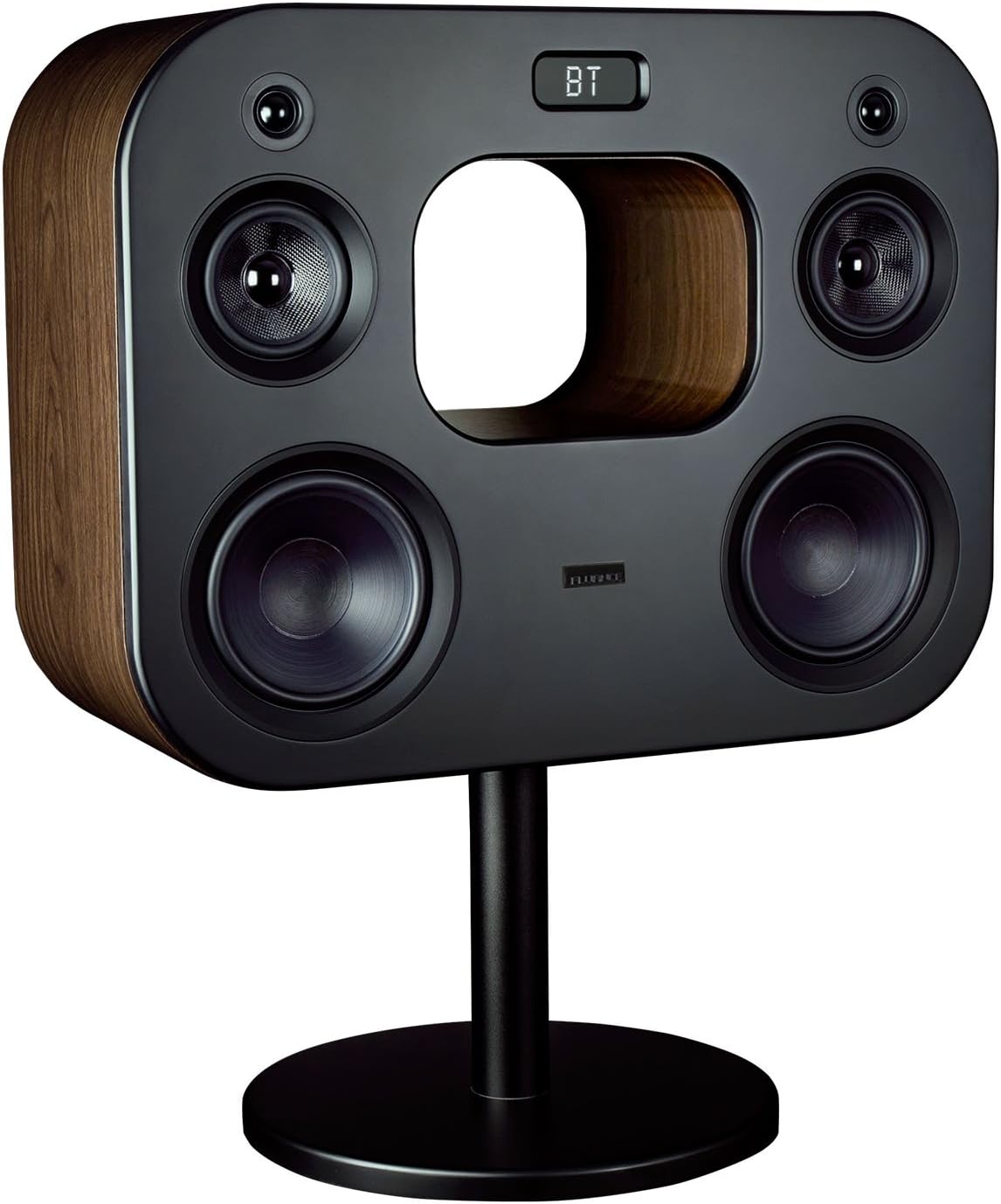 Fluance Fi70 Three-Way Wireless High Fidelity Music System with Powerful Amplifier & Dual 8" Subwoofers (Black Ash)