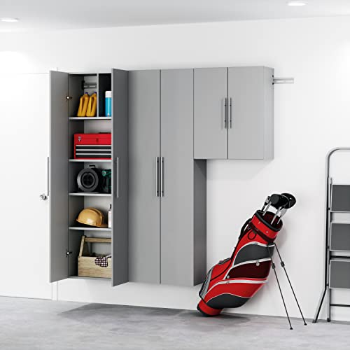 Prepac HangUps Upper Storage Cabinet - Elegant and Spacious Wall Cabinets to Maximize Your Storage, 36" Size, Classic White Finish