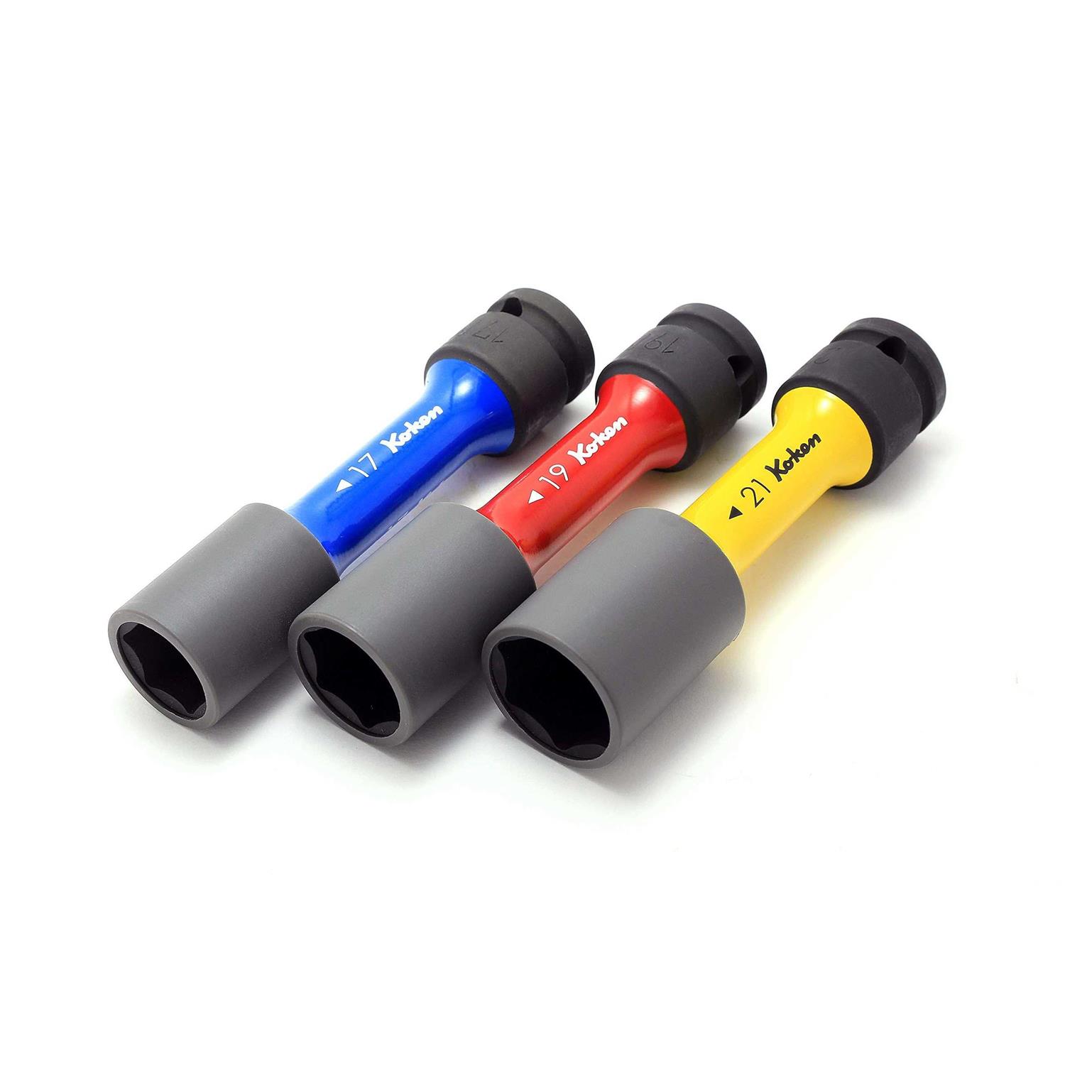 Thin Impact Socket Set 1/2 Sq. for Wheel Nut Koken - Shop Hardware Tools Online Store