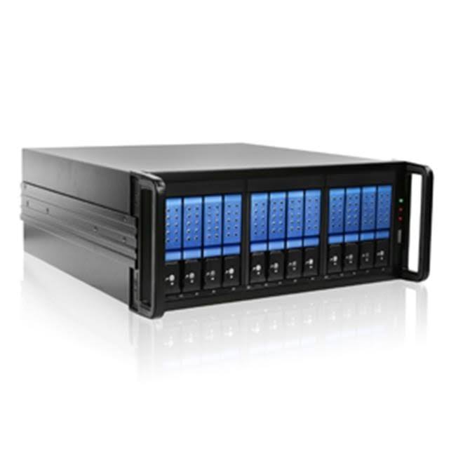 iStarUSA DAGE412U40DEBL-ES 4U 12-Bay eSATA JBOD