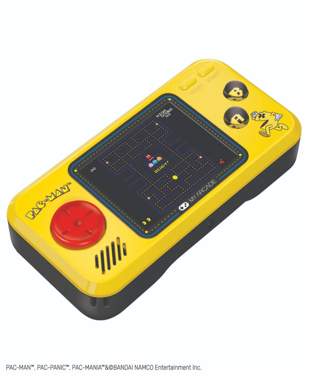 My Arcade Pac-Man Pocket Player Portable Gaming System - Yellow/Black