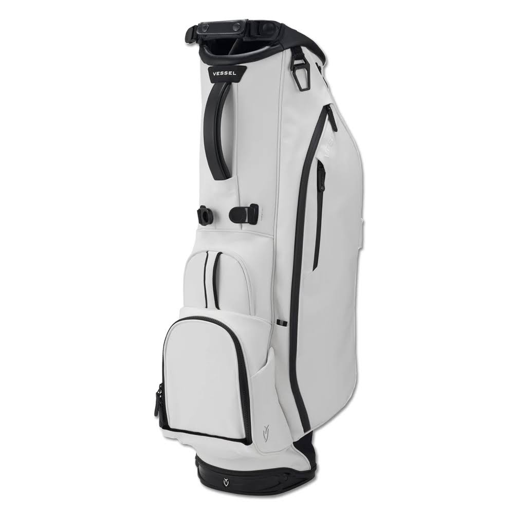 Vessel Player III 6 Way Stand Bag, Matte White