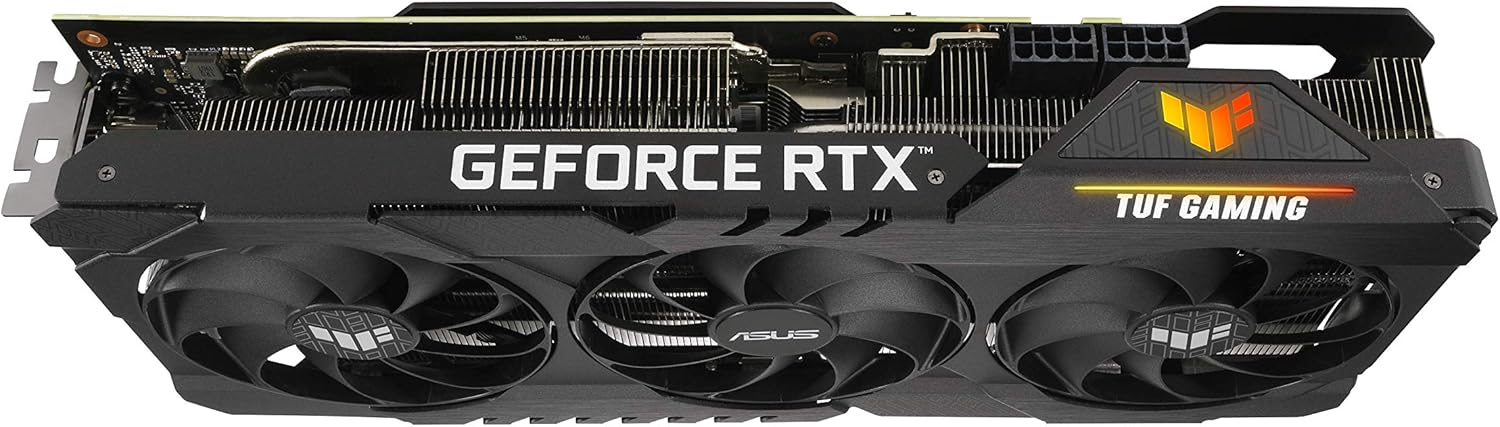 Gigabyte ASUS TUF Gaming NVIDIA GeForce RTX 3080 Graphics Card (PCIe 4.0, 10GB GDDR6X, HDMI 2.1, DisplayPort 1.4a, Dual Ball Fan Bearings, Military-Grade Certification, GPU Tweak II)