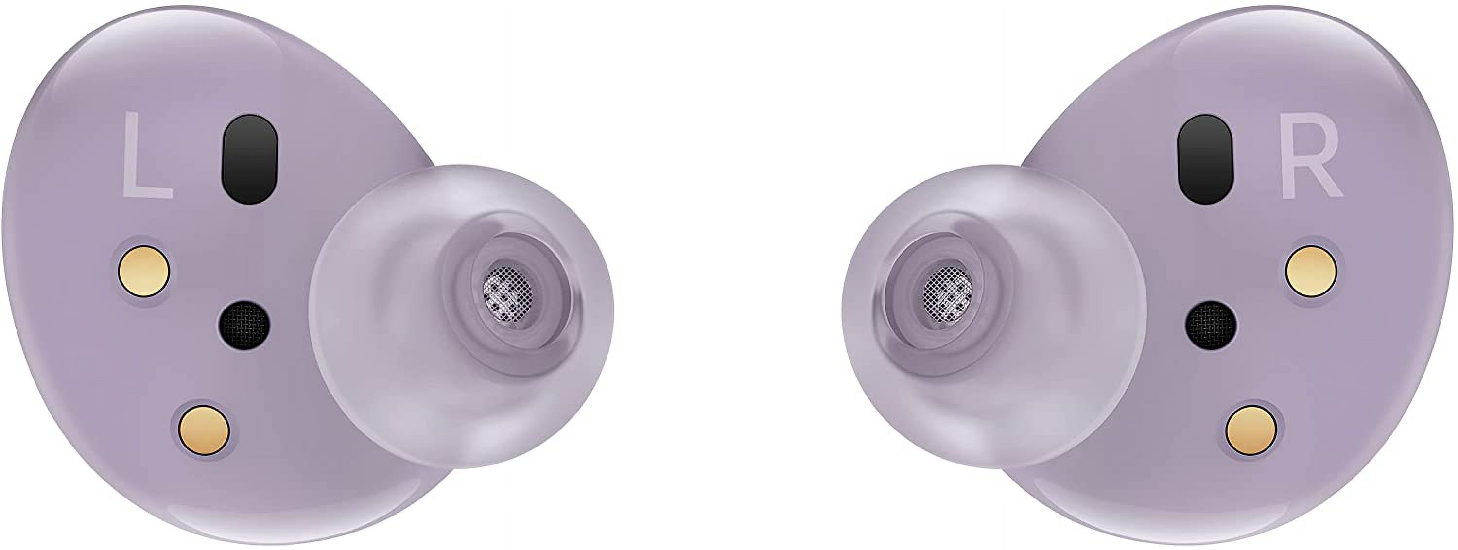 SAMSUNG Galaxy Buds2 True Wireless Earbud Headphones, Lavender - Compact and Light Design, Active Noise Cancellation, Intelligent Clear Call, Well Balanced Sound, ANC Available, Bluetooth v5.2