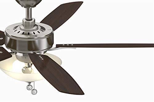 Fanimation FP6285BBN Aire Deluxe Brushed Nickel LED 52x22 Ceiling Fan