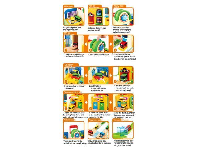 Tayo The Little Bus Tayo School Play Set