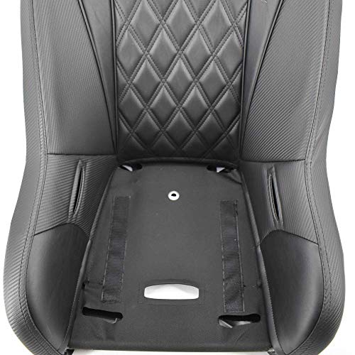 Polaris RZR Suspension Seats ((Apex) Bucket Seat (PAIR), Red)