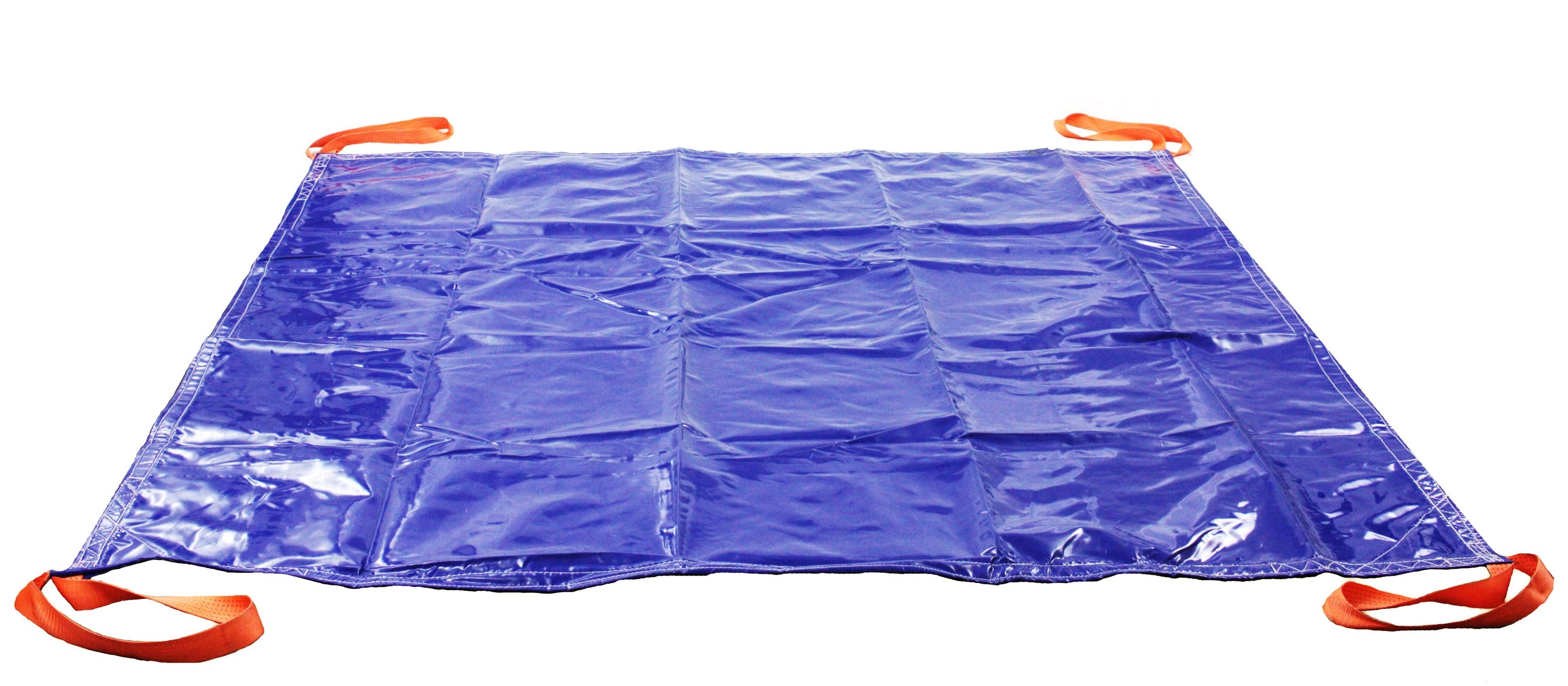 Mytee Products Demolition / Snow Removal Tarps 8& x 8& 26 oz Vinyl w/ Webbing Loop 10,000 lbs