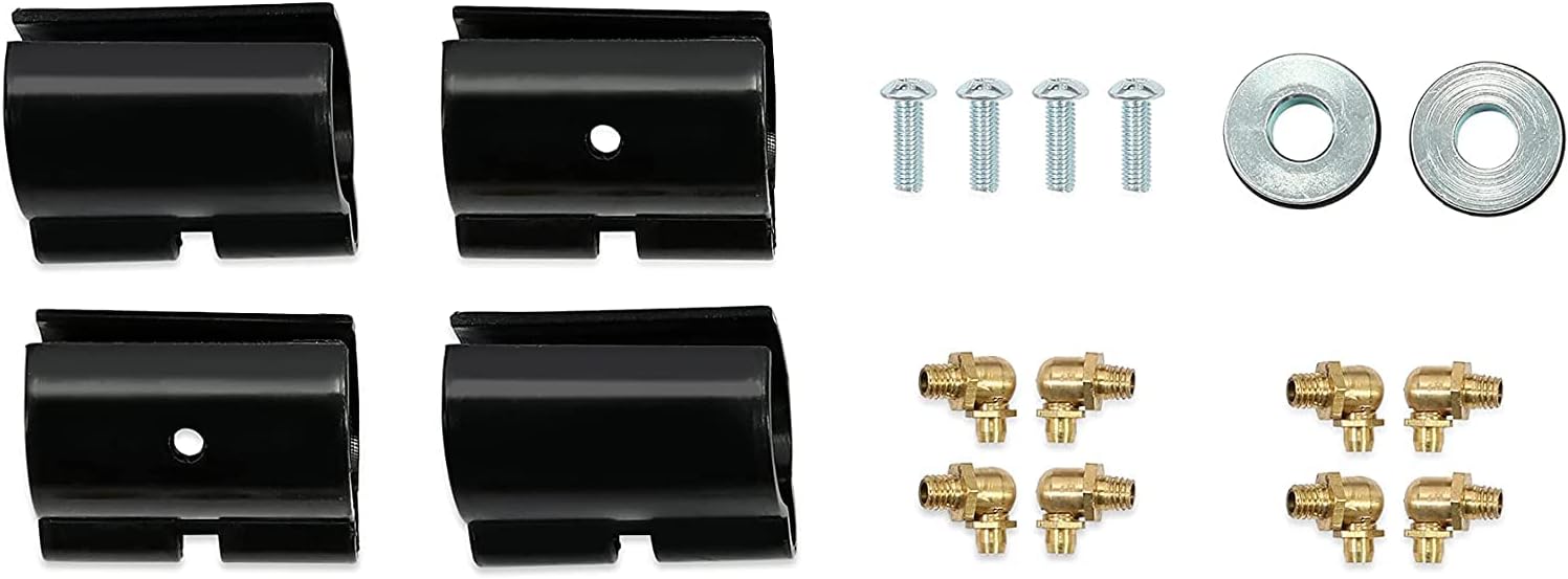 HECASA 4 A Arms Compatible with 2014-2022 Polaris RZR XP 1000 / 4 1000 1.5 Additional Clearance Front Upper & Lower A-Arms Rods High Clearance Red