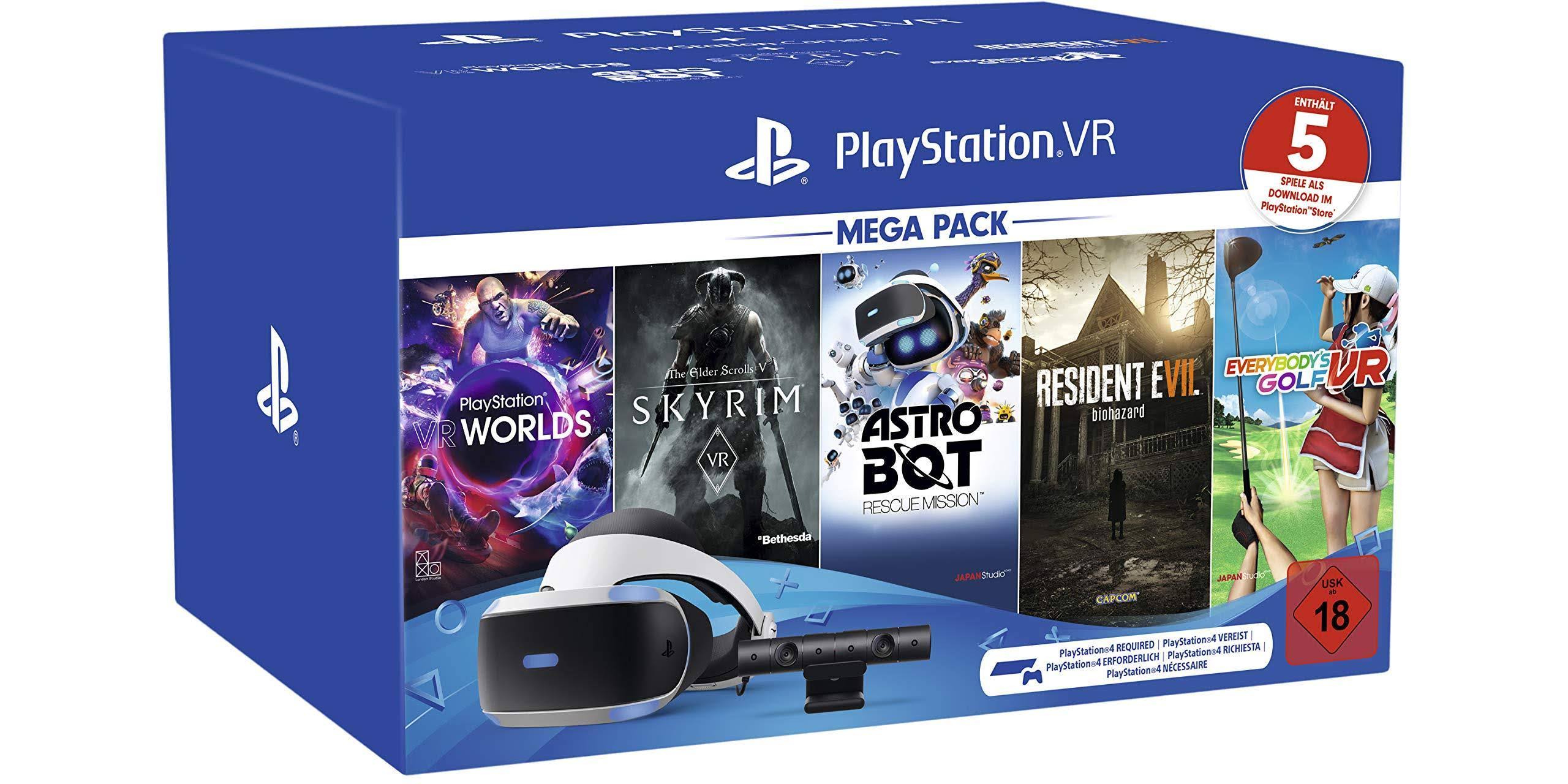 PlayStation VR Mega Pack 2, VR-BRILLE INKL Camera + VR