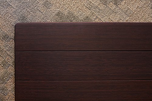 Anji Mountain Deluxe Bamboo Chairmat, 44" x 52", Natural