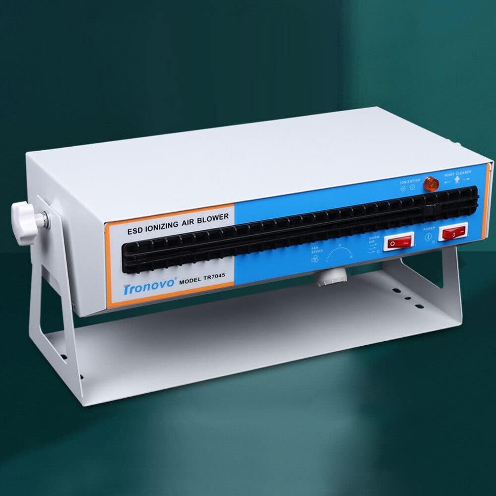 Desktop Ion Fan Anti-Static Ionizer Ionizing Air Blower Ion Fan Discharge Static Eliminator