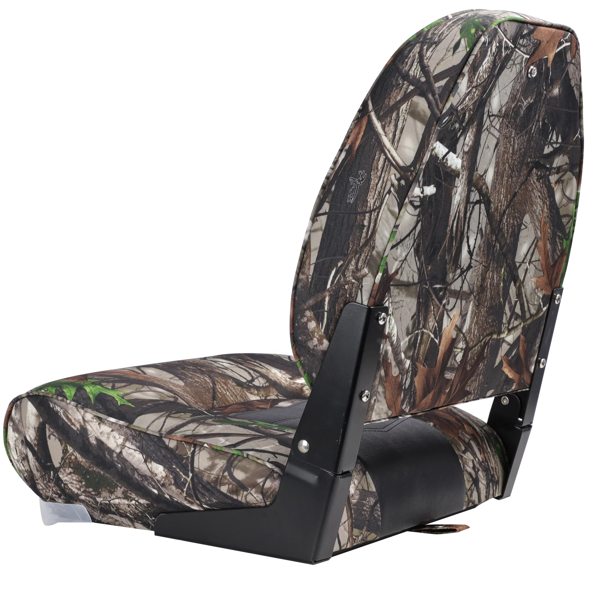 NORTHCAPTAIN Premium High Back Folding Boat Seat,Stainless Steel Screws Included,Camo/Black(2 Seats)