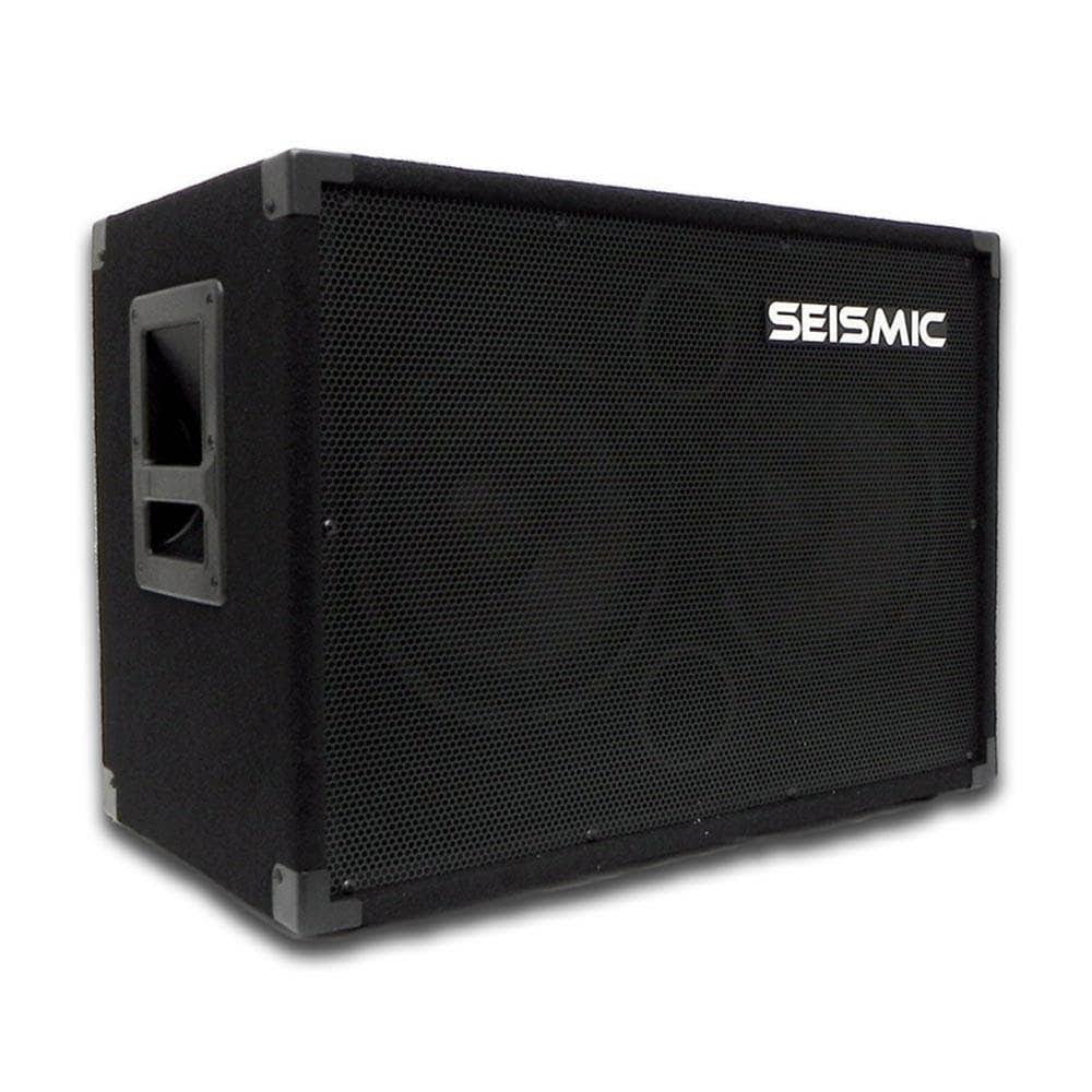 Seismic Audio - 210 Bass Guitar Speaker Cabinet PA DJ 400 Watts 2x10 Pro