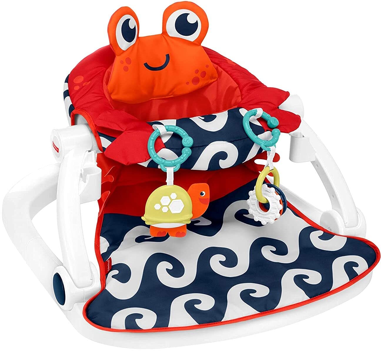 Fisher-Price Sit-Me-Up Floor Seat with Tray Pack of 2