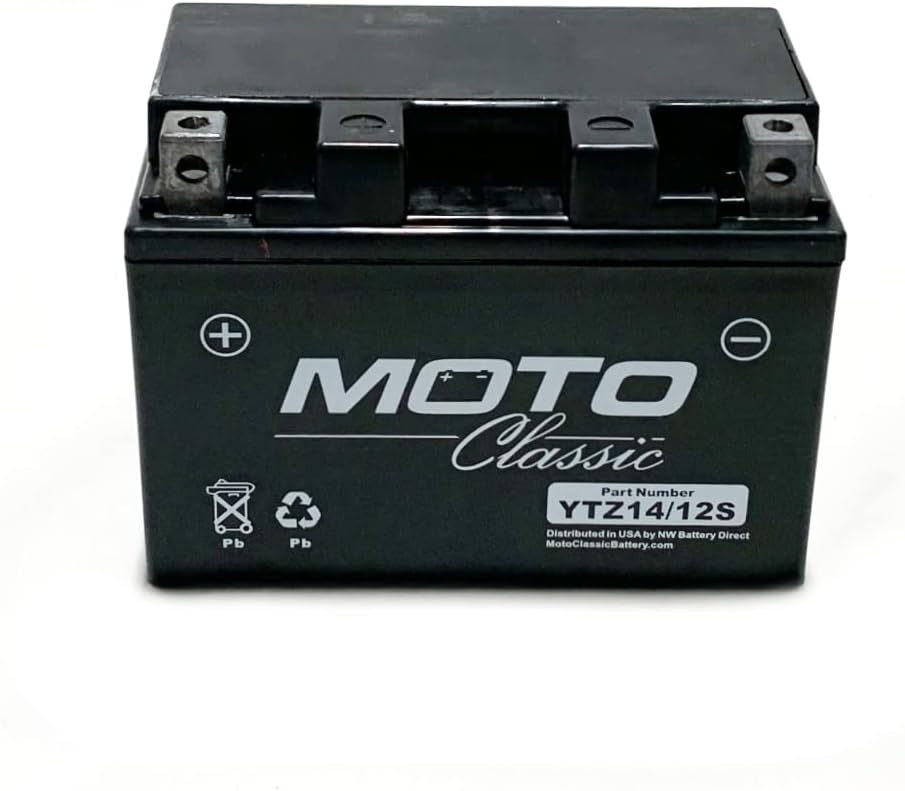 Moto Classic YTX20CH Maintenance Free Sealed AGM 270CCA Battery
