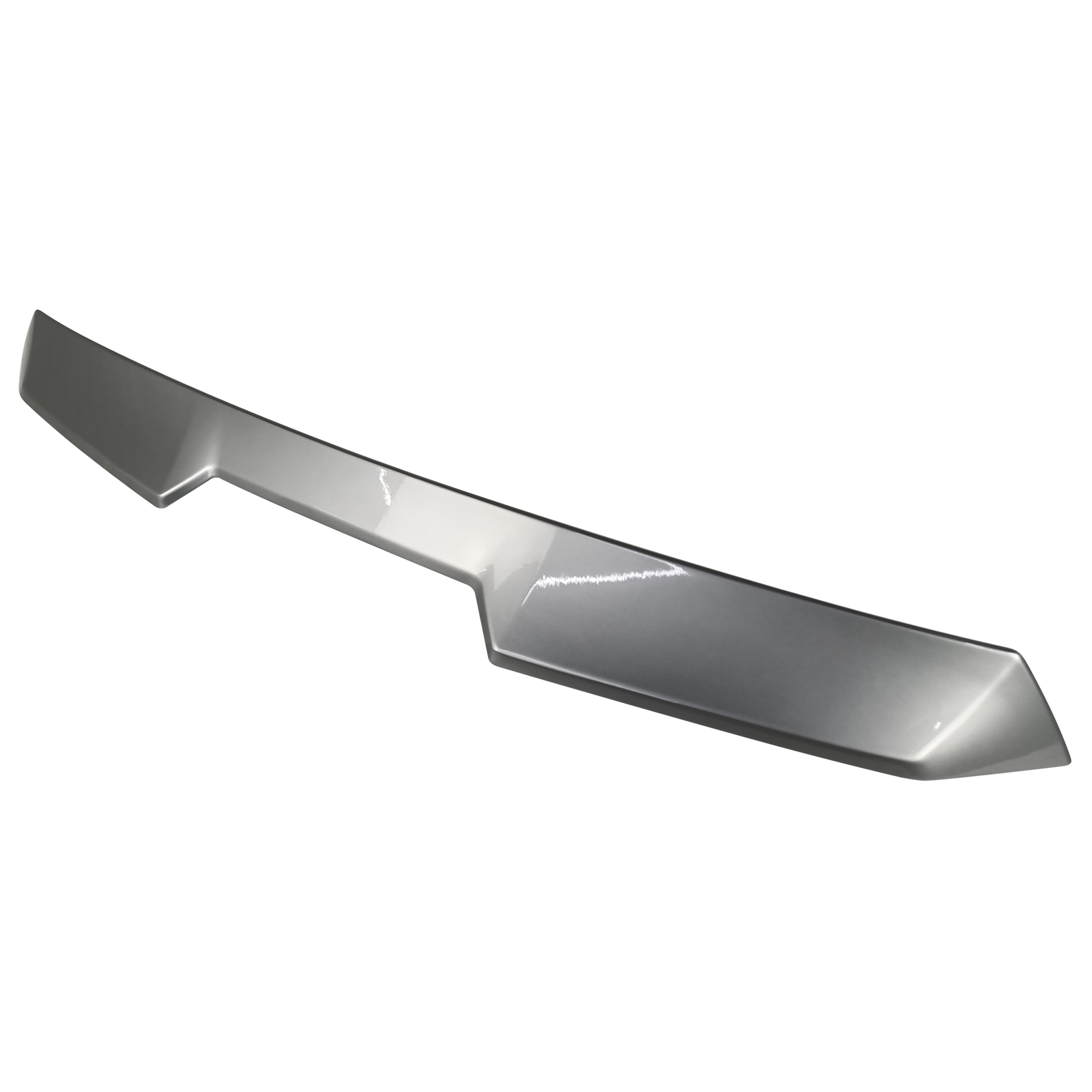 Ikon Motorsports Roof Spoiler Compatible With 2022-2023 Subaru BRZ Toyota GR86, Painted #P8Y Magnetite Gray/Pavement Metallic ABS Plastic V Style Rear Window Visor Spoiler Wing