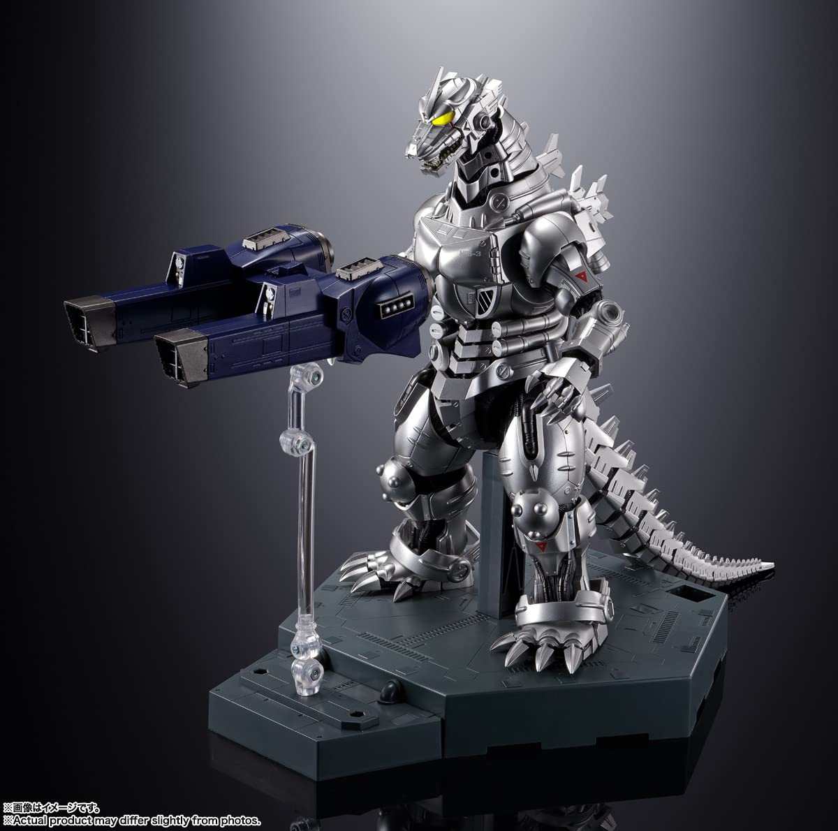 TAMASHII NATIONS - Godzilla vs MechaGodzilla - GX-103 Type3: Multi Purpose-Fighting System Kiryu, Bandai Spirits Soul of Chogokin Die-Cast Metal Collectible