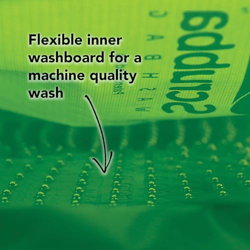 Scrubba Wash Bag Portable Washing Machine - Lightweight Manual Washing Machine for Travel, Camping, Laundry, Baby Clothes - Travel Essentials, Gift - use with Laundry Detergent/Sheets - 5.3 oz.