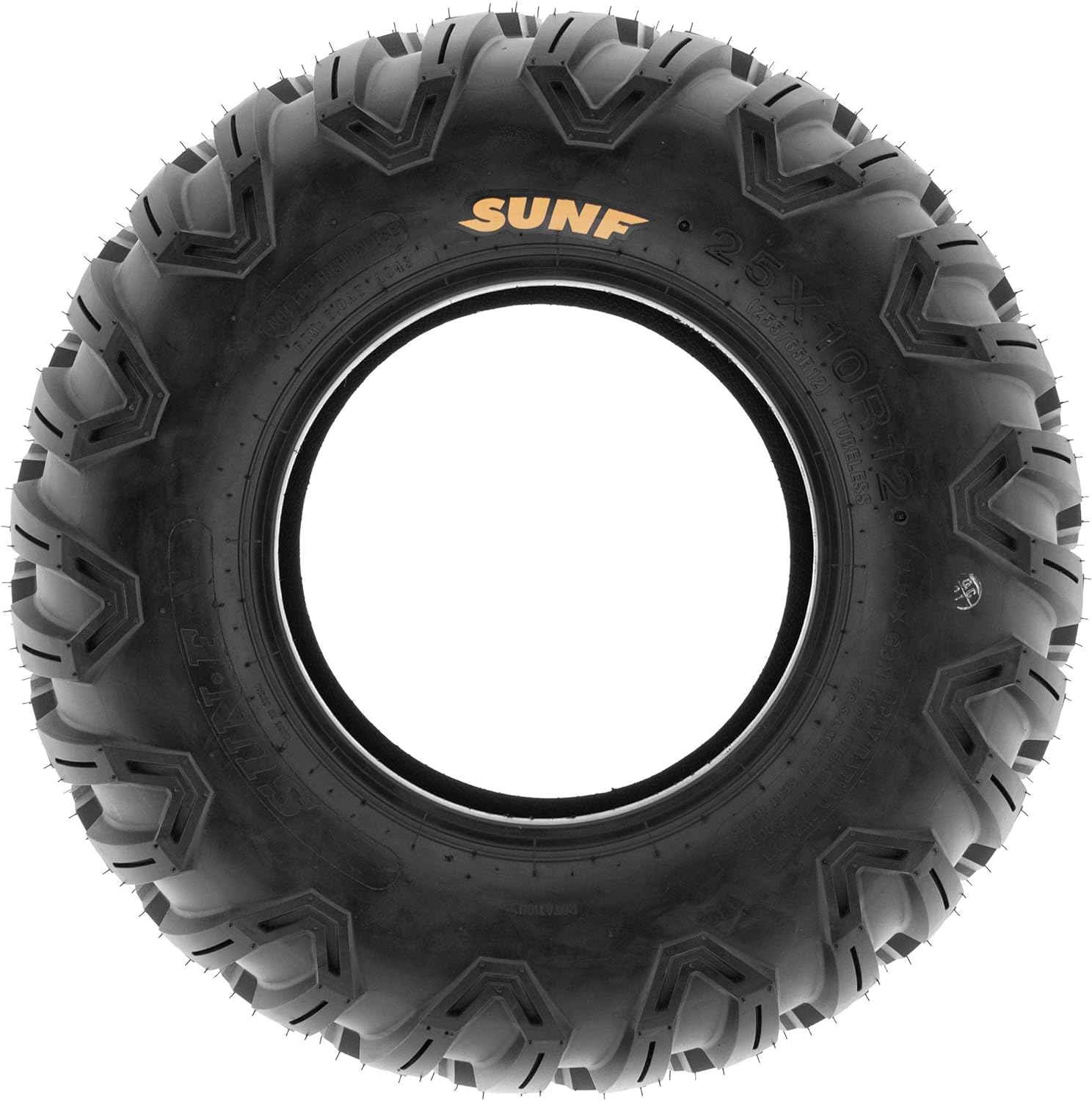 SunF A043 Sport-Performance XC ATV/UTV Off-Road RADIAL Tire - 27x11R12 (6-Ply Rated)