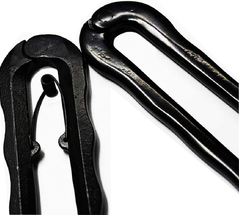 Universal Black Finish Steel Adjustable Face Spanner Wrench Pin Pliers For Round Nuts with Drilled Holes (3mm)