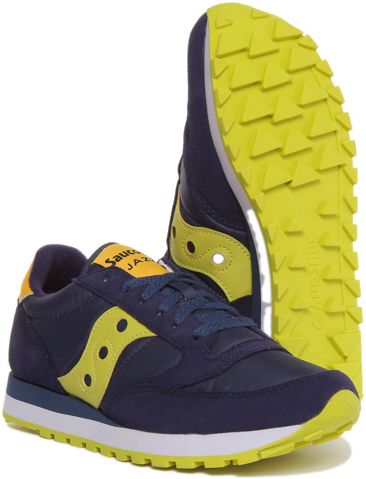Saucony Jazz Original in Navy Yellow for Men