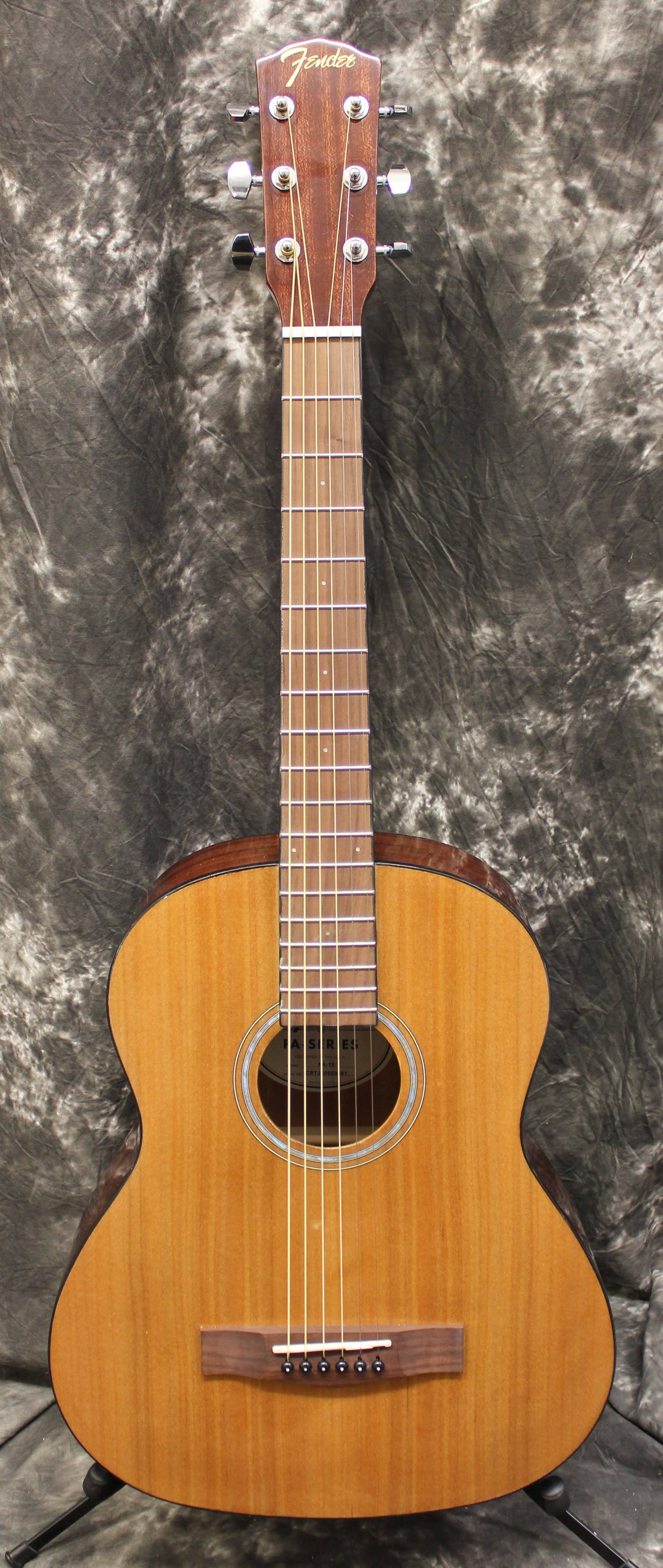 Fender FA-15 Steel 3/4 Scale Acoustic Guitar Natural