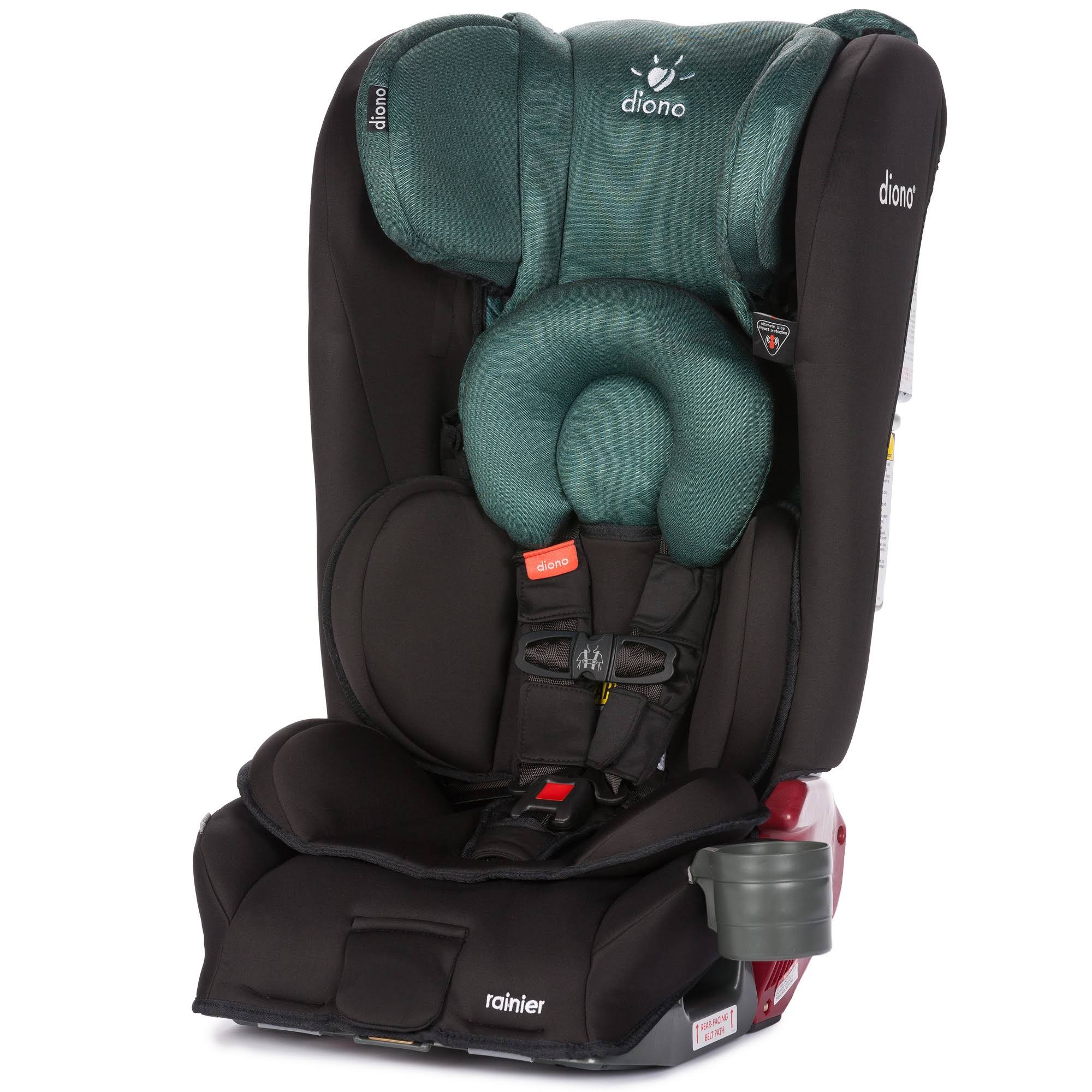 Diono Rainier All-in-One Convertible Car SEAT, Black Forest