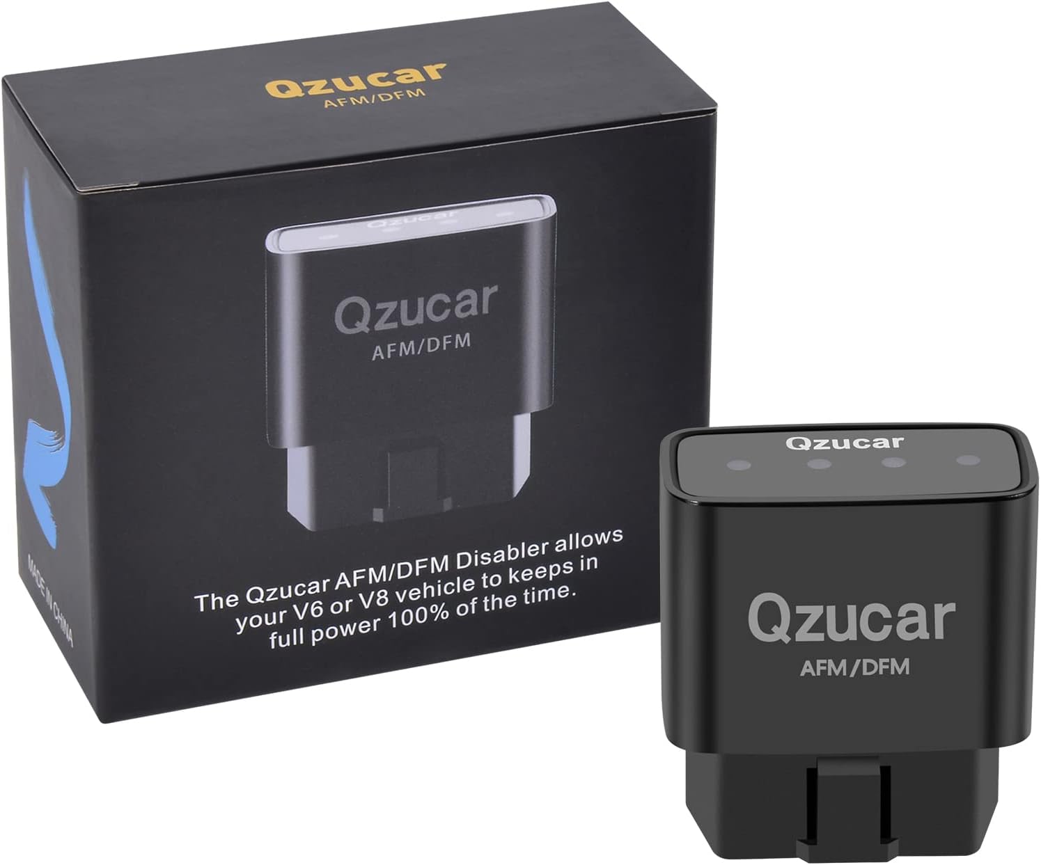 Qzucar AFM/DFM Active Fuel Management Disabler Compatible with V6/V8 GM Vehicles RA003