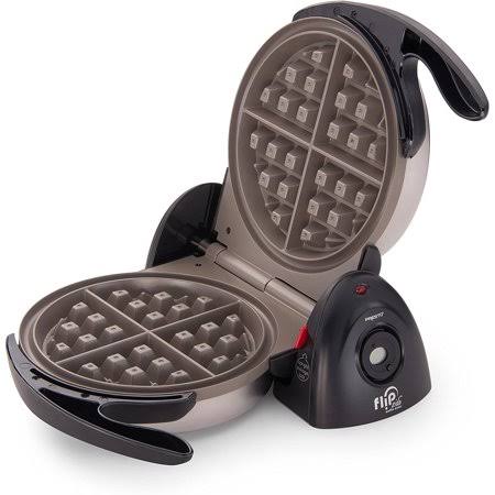 Presto 03510 Ceramic Flipside Belgian Waffle Maker,Black