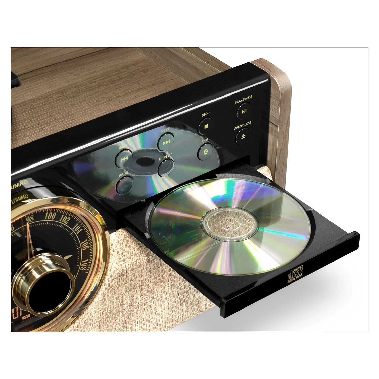 Victrola Empire Mid-Century Modern Bluetooth Record Player