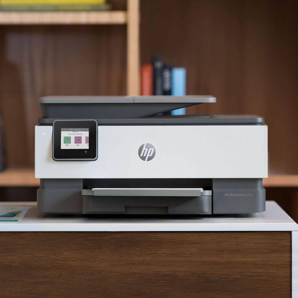 HP Officejet Pro 8025e All-in-One Color Ink-jet - Multifunction printer - English, French, Spanish / Canada, United States