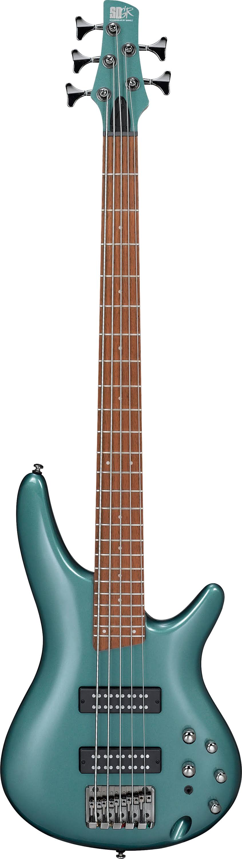Ibanez SR305E 5-String Bass, Metallic Sage Green