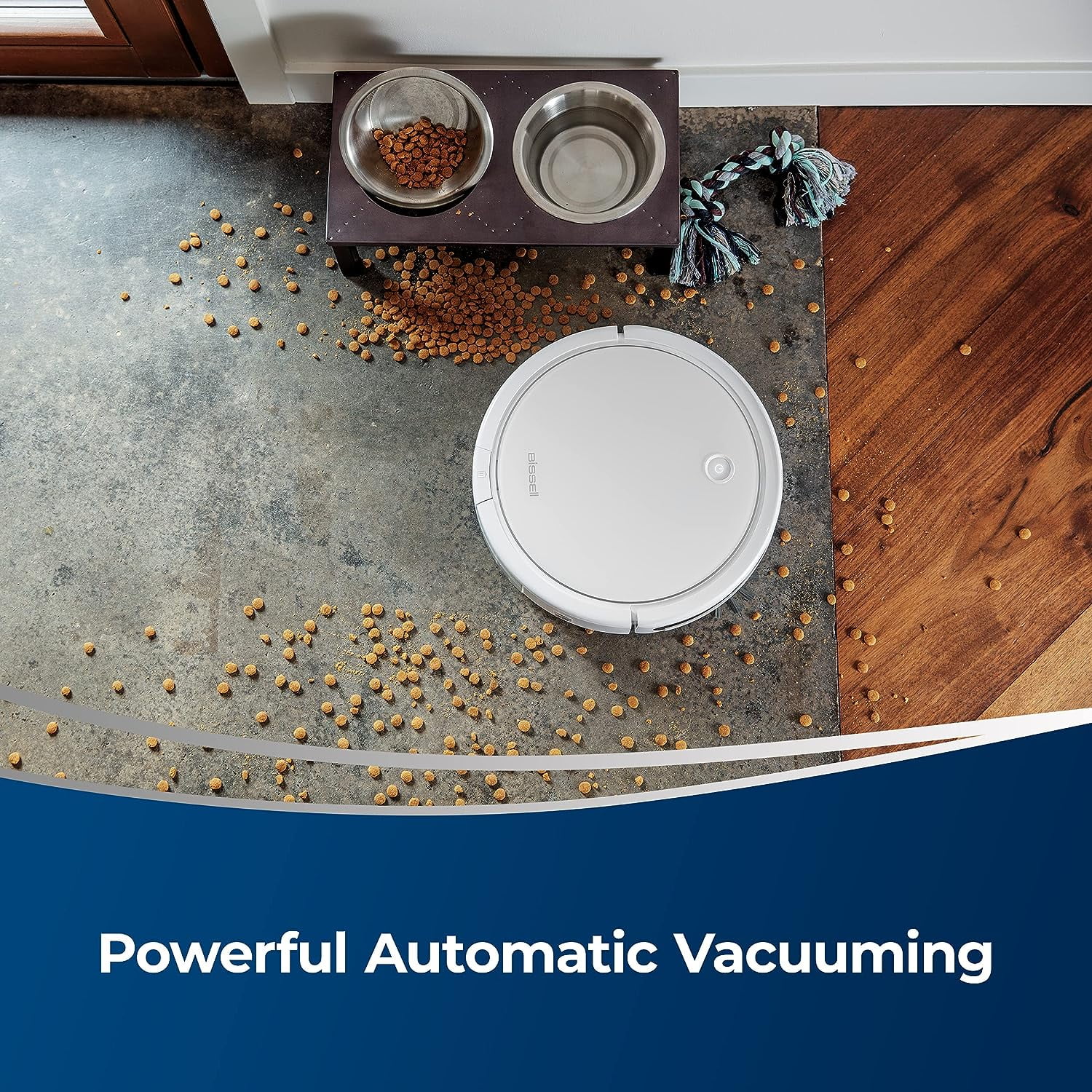 Bissell SpinWave 3115 Hard Floor Expert Pet Robot, 2-in-1 Mop / Vacuum