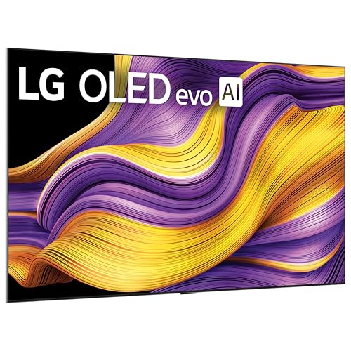 LG 55-Inch Class OLED evo AI 4K G5 Series Smart TV w/Dolby Atmos, Dolby Vision, HDR10, AI Super Upscaling 4K, Filmmaker Mode, Wow Orchestra, Alexa Built-in (OLED55G5WUA, 2025)