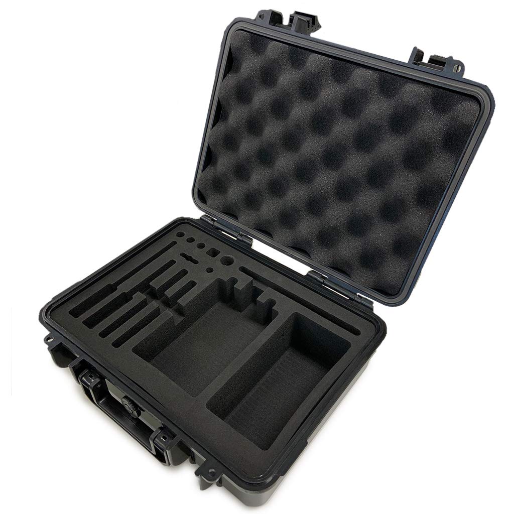SPA-3G Combo RF Explorer and Spectrum Analyzer with a Heavy Duty case Portable Handheld Digital Ham-Radio-WiFi-Network-Audio-Signal Frequency Analyzer - Software Included (Up to 2.7GHz)
