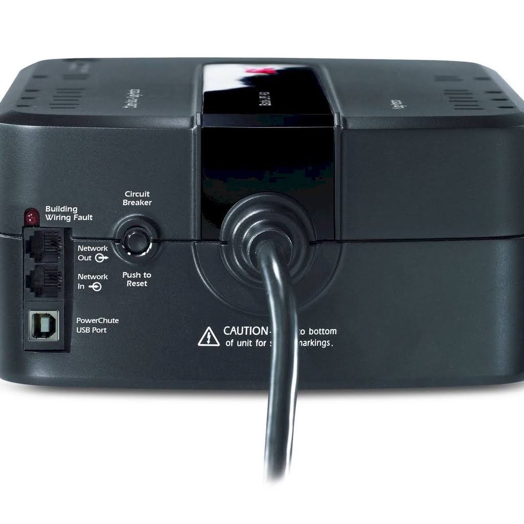 APC Back-UPS 650VA UPS Battery Backup u0026 Surge Protector